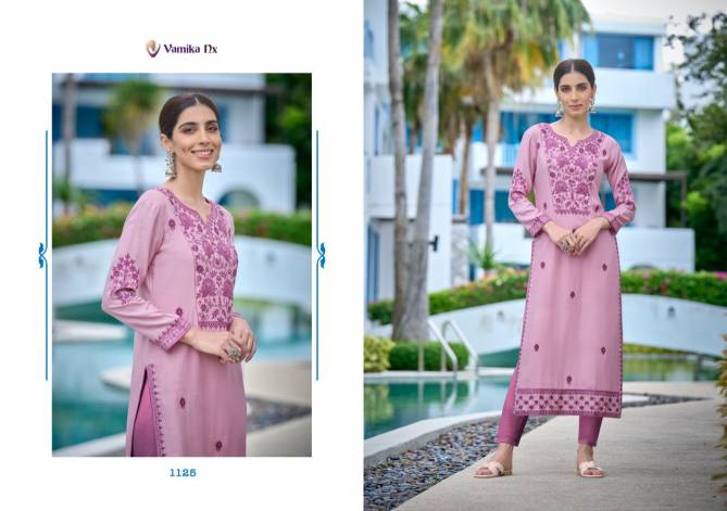 ROOH 5 Fancy Ethnic Wear Designer Latest Kurtis With Pant Collection